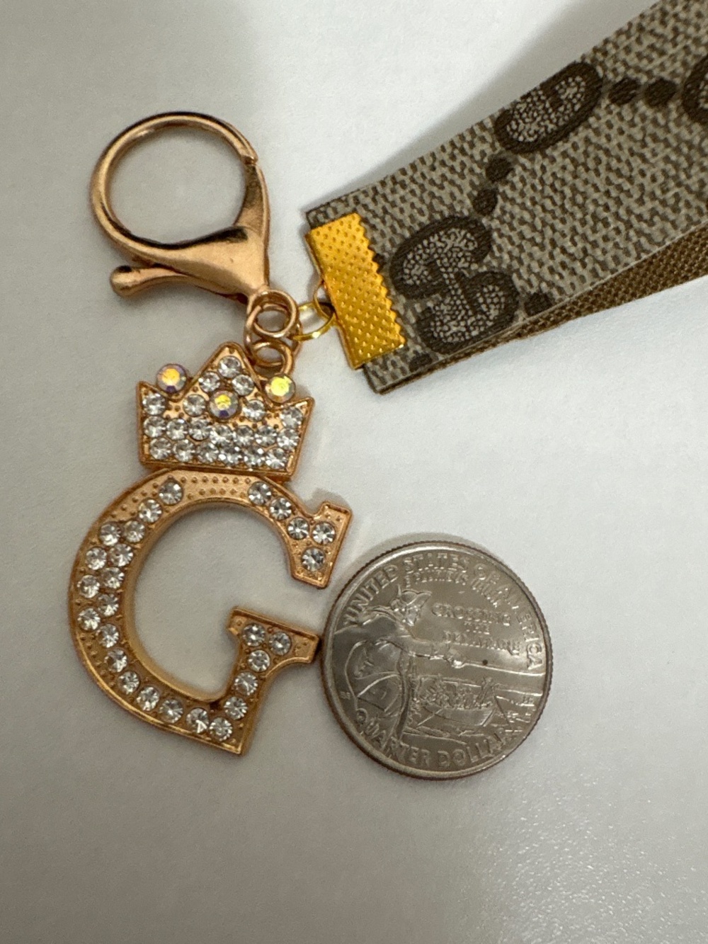 Authentic up-cycled Gucci keychain - Picture 4 of 4